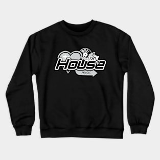 HOUSE  - I LOVE HOUSE Y2K (Grey) Crewneck Sweatshirt